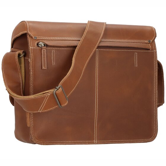 aunts & uncles Hunter Nick Messenger Leer 37 cm laptop compartiment