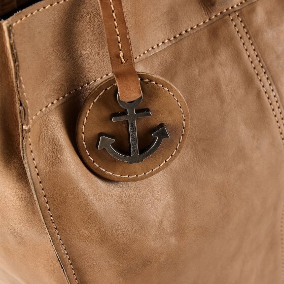 Harbour 2nd Elbe 1 Shopper Tas Leer 29 cm