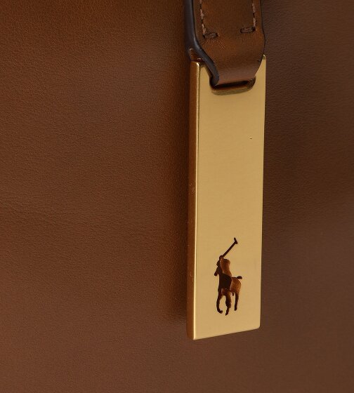 POLO RALPH LAUREN Polo ID Handtas Leer 25 cm