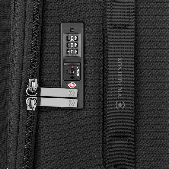 Victorinox Crosslight 4 wielen Cabinewagen 55 cm met uitbreidingsplooi