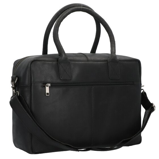Burkely Vintage Mitch Aktetas Leer 39 cm Laptopcompartiment