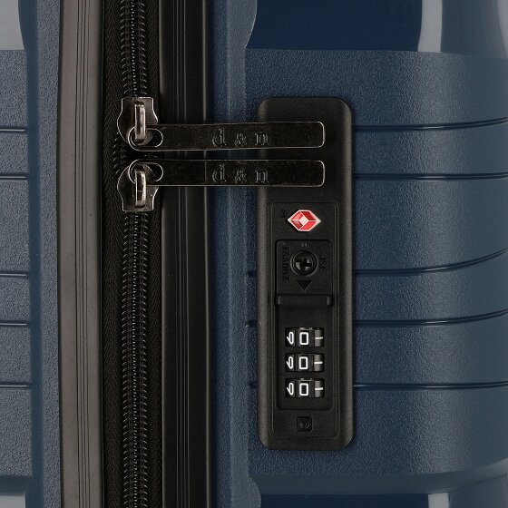 d&n Travel Line 4300 4 wielen Cabinewagen S 55 cm