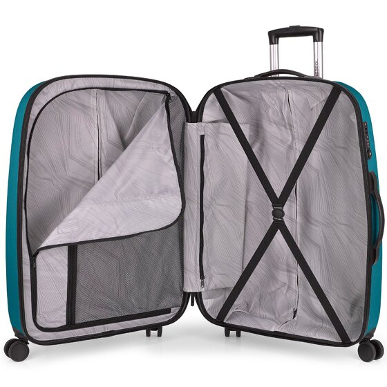 Gabol Paradise XP 4 wielen Trolley L 77 cm met uitbreidingsplooi
