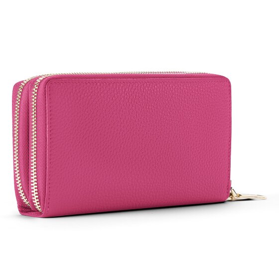 Lazarotti Bologna Leer XL Dubbele Zip-Around Portemonnee RFID Leer 20 cm