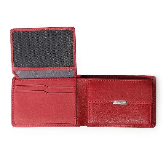 Braun Büffel Golf 3.0 Portemonnee RFID-bescherming Leer 10.5 cm