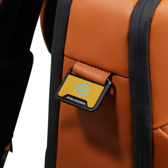 Piquadro Corner Zakelijke rugzak RFID-bescherming 43 cm Laptop compartiment