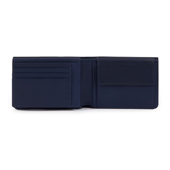 Piquadro Tiger Portemonnee RFID-bescherming Leer 13 cm