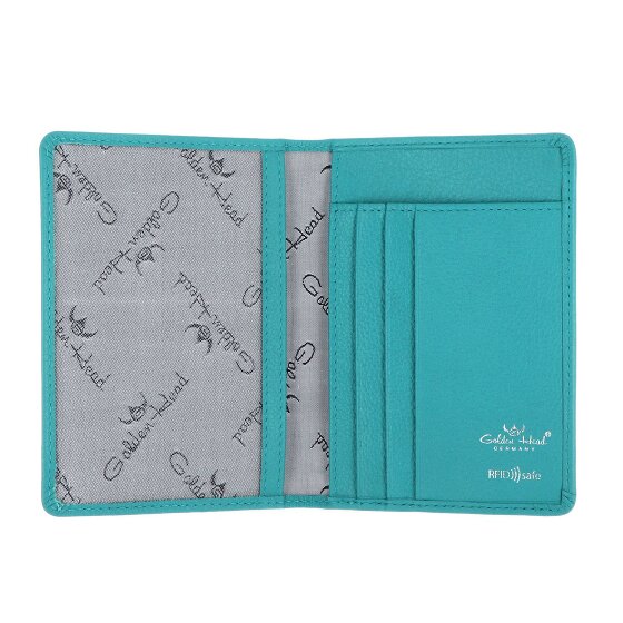Golden Head Madrid Identiteitskaart etui RFID Leer 9 cm