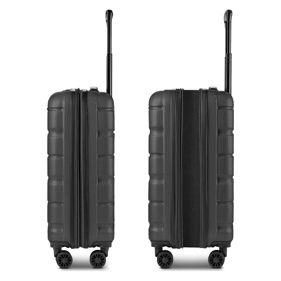 Franky Munich 4.0 4 wielen Cabinewagen S 53 cm met uitbreidingsplooi