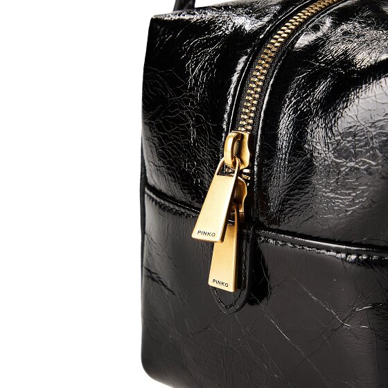 PINKO Cubic Mini tas Schoudertas Leder 16 cm