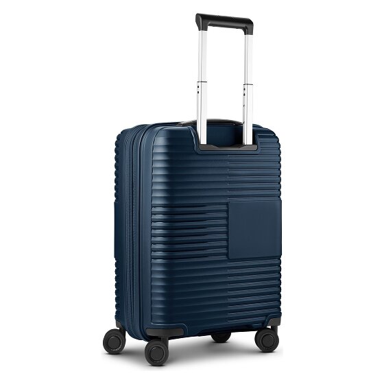 Redolz Essentials 17 2.0 4 wielen Cabinewagen 55 cm Laptopvak met uitbreidingsplooi