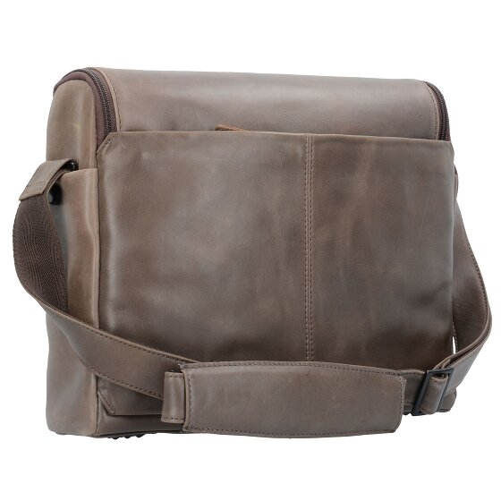 Harold's 2in1 aktetas leer 36 cm Laptopvak