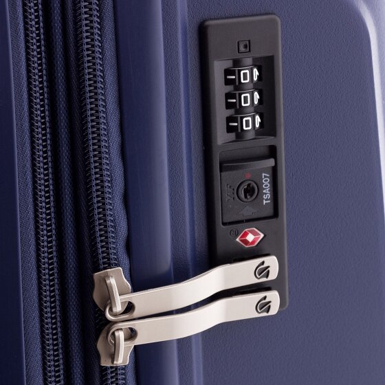 Gladiator 5000 4 wielen Trolley 63 cm met uitbreidingsplooi