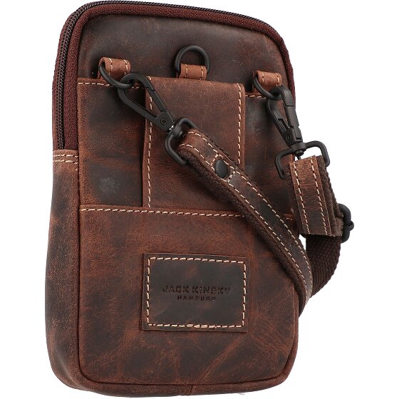 Jack Kinsky Baltimore 10 Mobielhoesje Leder 12 cm