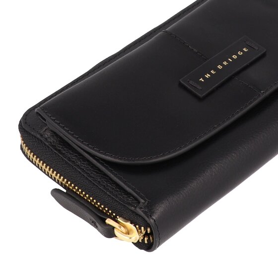 The Bridge Elisabetta Portemonnee RFID-bescherming Leer 19 cm