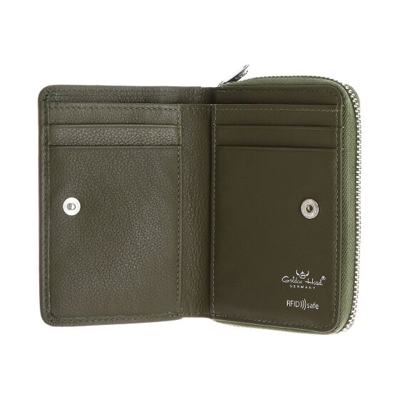 Golden Head Madrid Portemonnee RFID-bescherming Leder 11.5 cm