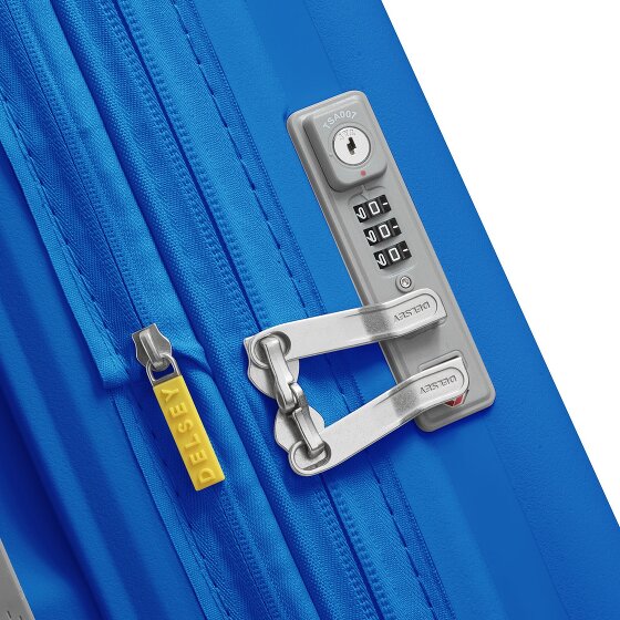 Delsey Paris Clavel 4-wiel cabinewagen 55 cm met uitbreidingsplooi