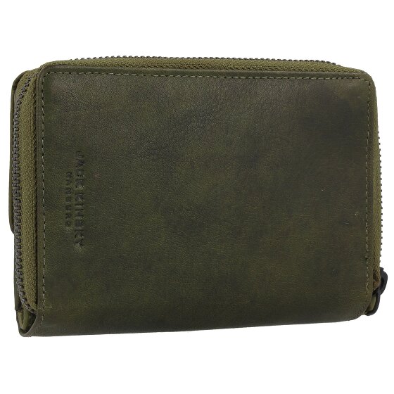 Jack Kinsky Risör Portemonnee RFID-bescherming Leer 14 cm