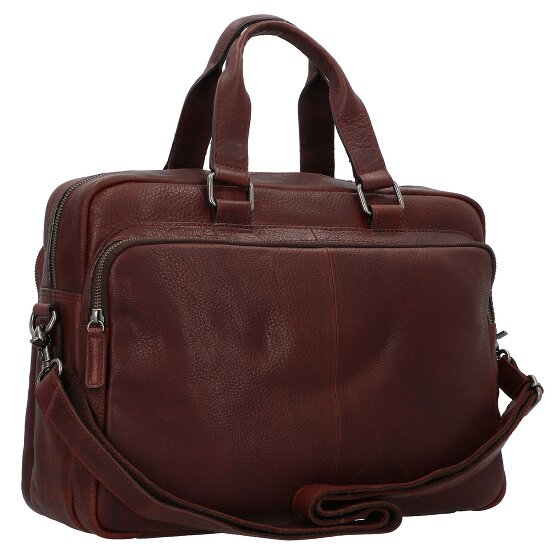 Burkely Antieke Avery aktetas Leer 40 cm Laptopcompartiment