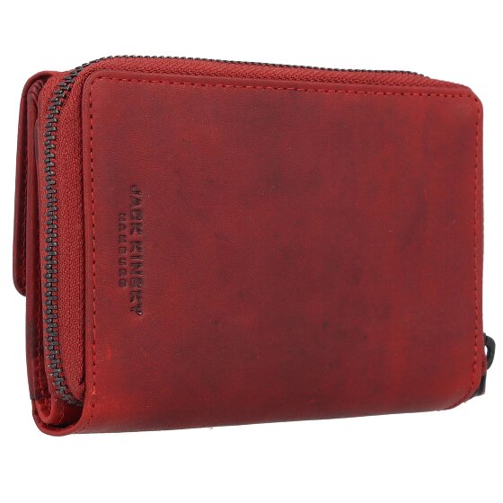 Jack Kinsky Risör Portemonnee RFID-bescherming Leer 14 cm