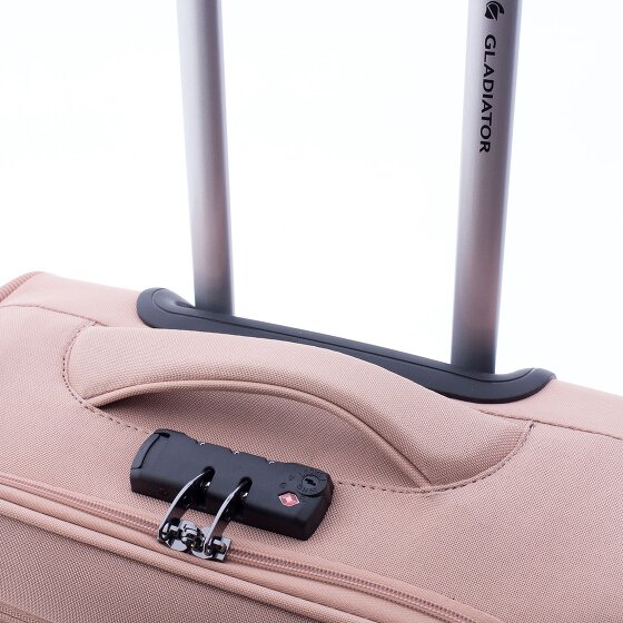 Gladiator 3700 4 wielen Cabinewagen 55 cm met uitbreidingsplooi