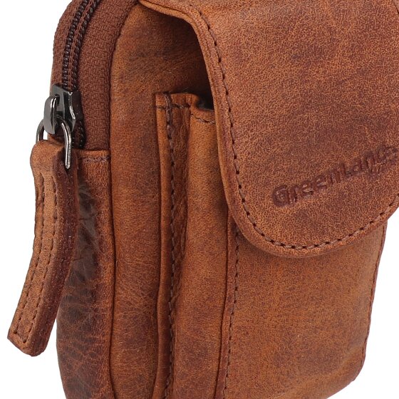 Greenland Nature Montana Fanny Pack Leer 9 cm Mobiele Telefoon Pocket