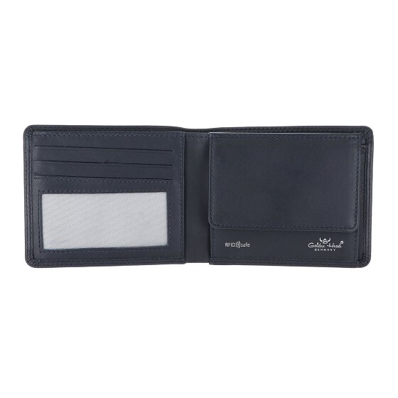 Golden Head Polo Portemonnee RFID-bescherming Leder 11 cm