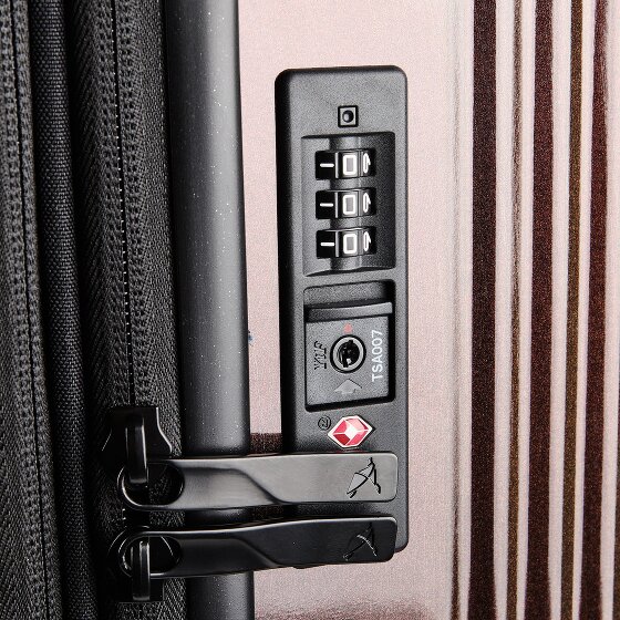 Pack Easy Flow 4 wielen Trolley L 75 cm met uitbreidingsplooi