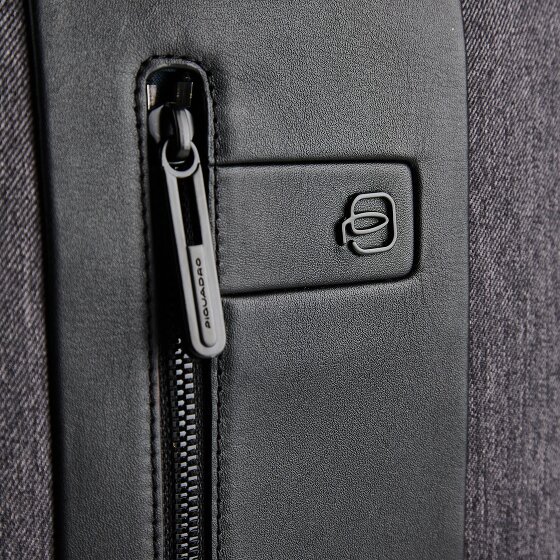 Piquadro Brief Zakelijke rugzak RFID-bescherming 41 cm Laptopvak