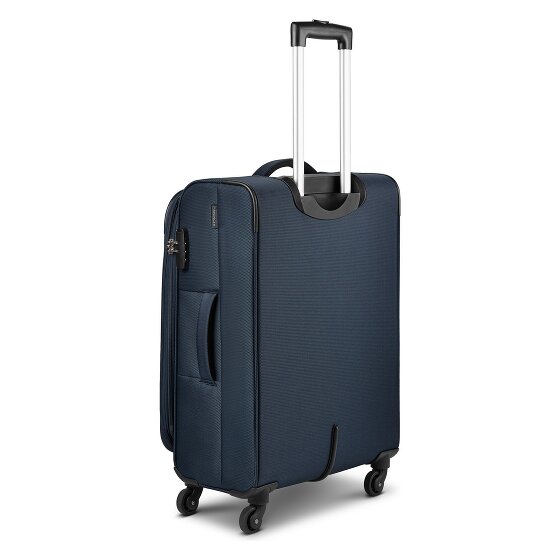 Wenger Beaumont 4 wielen Trolley M 67 cm met uitbreidingsplooi