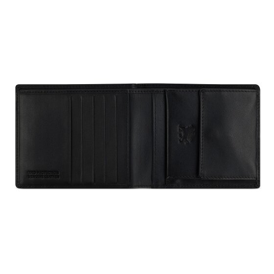 mano Don Andrea Portemonnee RFID-bescherming Leer 12 cm