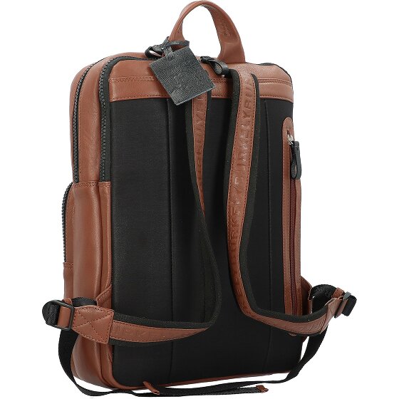 Burkely Bold Bobby Rugzak Leer 40 cm Laptopcompartiment