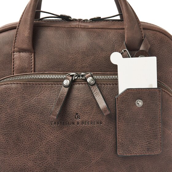 Castelijn & Beerens Carisma Rugzak RFID Leer 40 cm Laptopvak