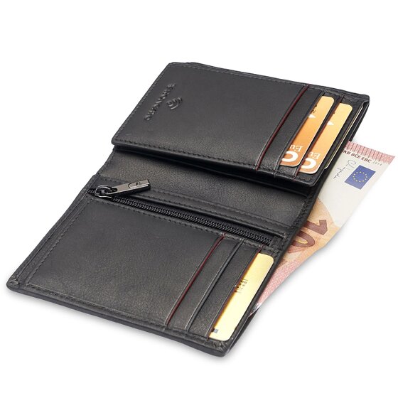 Roncato Detroit Portemonnee RFID-bescherming Leer 9 cm