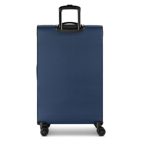 bugatti Valencia Soft 4 wielen Trolley L 75 cm met uitbreidingsplooi