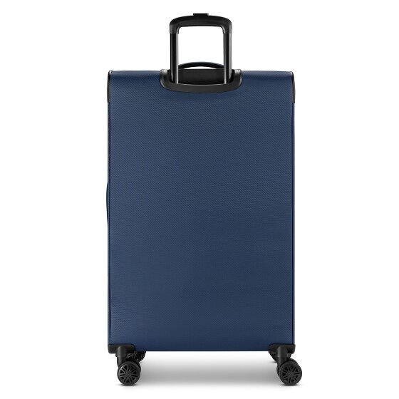 bugatti Valencia Soft 4 wielen Trolley L 75 cm met uitbreidingsplooi