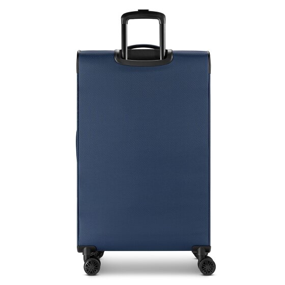 bugatti Valencia Soft 4 wielen Trolley L 75 cm met uitbreidingsplooi