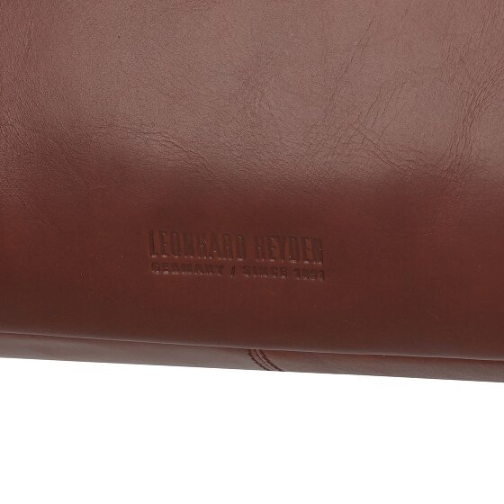 Leonhard Heyden Cambridge Schoudertas Leer 41 cm Laptopcompartiment