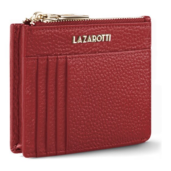 Lazarotti Bologna Leren sleutelhanger Kaarthouder leer 11,5 cm met air tag compartiment