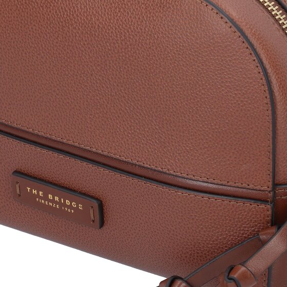 The Bridge Domitilla Toilettas Leer 14 cm