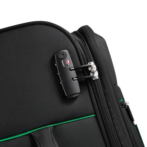 Delsey Paris x United Colors of Benetton Colour Bock 4-wiel trolley 67 cm met rekbare vouw