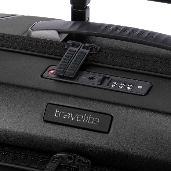 Travelite Millennium 4 wielen Cabinewagen 55 cm Laptop compartiment