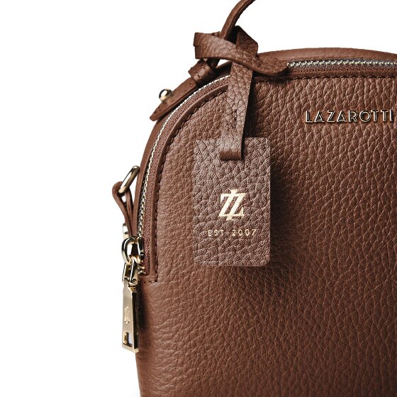 Lazarotti Bologna leren Handtas, Leer, 17 cm