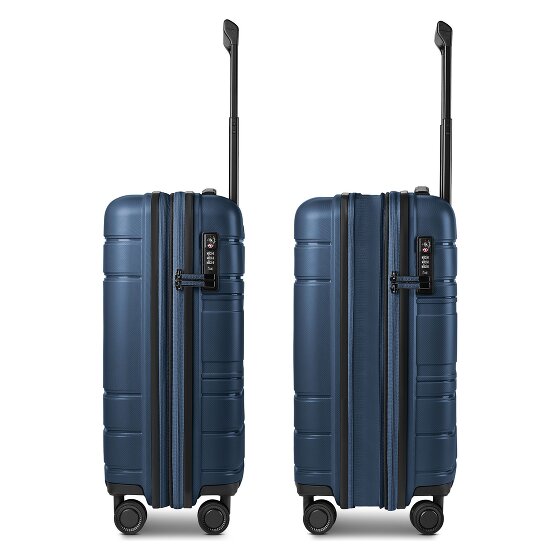 Redolz Essentials 11 4 wielen Cabinewagen 55 cm met uitbreidingsplooi