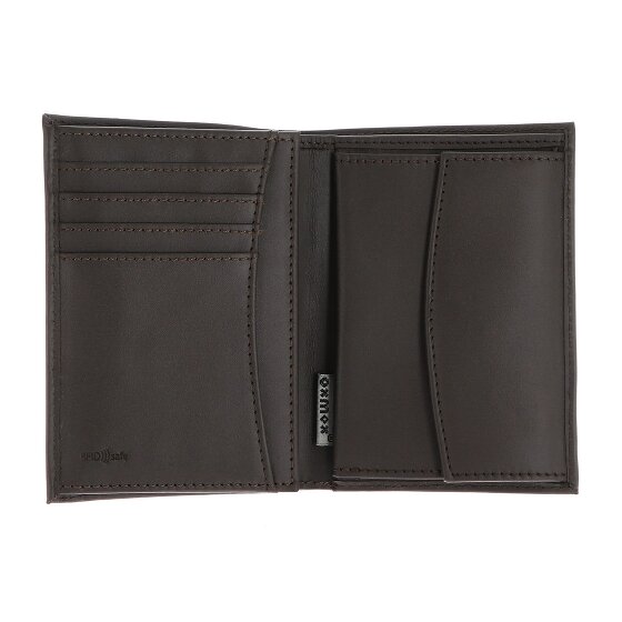 oxmox Leather Portemonnee RFID-bescherming Leder 10 cm