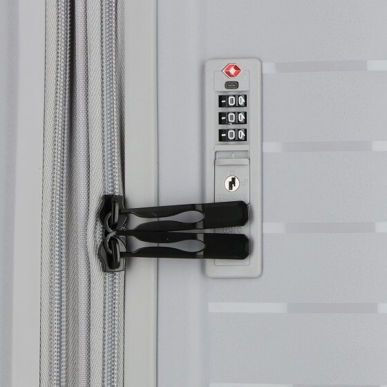 d&n Travel Line 4500 4 wielen Trolley L 75 cm met uitbreidingsplooi
