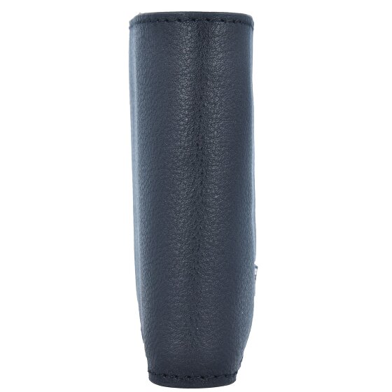 Piquadro Zwarte Vierkante Portemonnee RFID Leer 12,5 cm