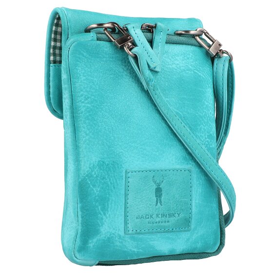 Jack Kinsky Nassau Mobiel Telefoonhoesje RFID Leer 9,5 cm