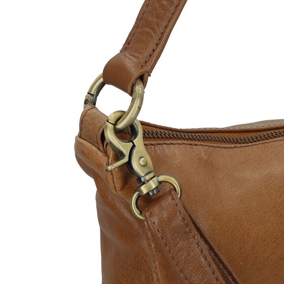 Burkely Natural Norah Schoudertas Leer 32 cm