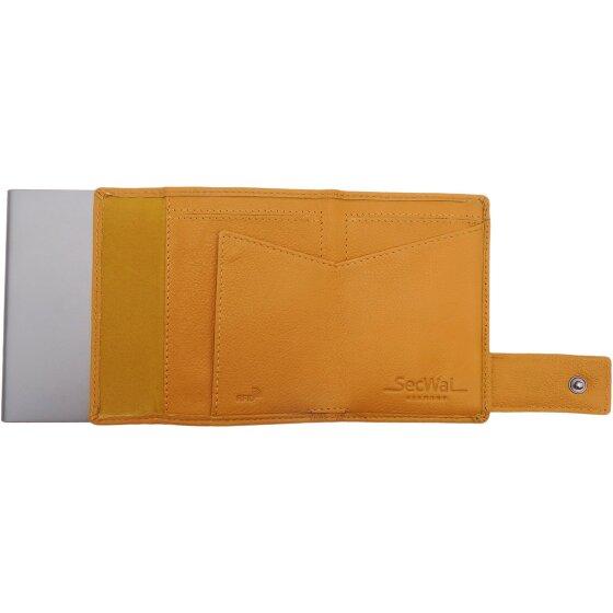 SecWal SecWal 2 Creditcard etui Portemonnee RFID Leer 9 cm